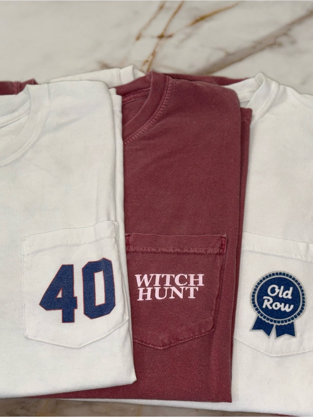 Old Row Graphic Tee Bundle (4-shirts)